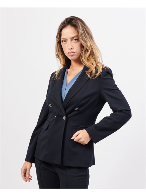 Veste Gerry Weber à simple boutonnage en viscose mélangée GERRY WEBER | 430024-3121880890